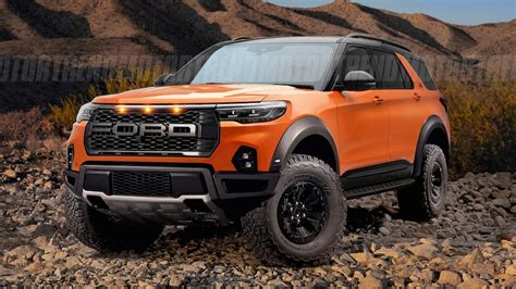 Ford explorer raptor. May 5, 2021 · The seventh new rugged SUV or truck Ford has introduced since 2019, Explorer Timberline joins the all-new Bronco brand two- and four-door Bronco and Bronco Sport, all-new F-150 Raptor, and the Tremor lineup of Ford trucks – Ranger Tremor, F-150 Tremor and F-Series Super Duty Tremor. “Ford is delivering on more capable SUVs with Timberline. 