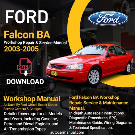 Ford falcon ba service manual download. - Administrative law bureaucracy in a democracy 5th edition.