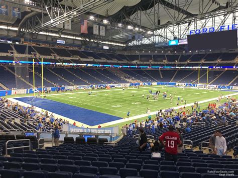 Ford Field » section 141 » row 23. Photos 