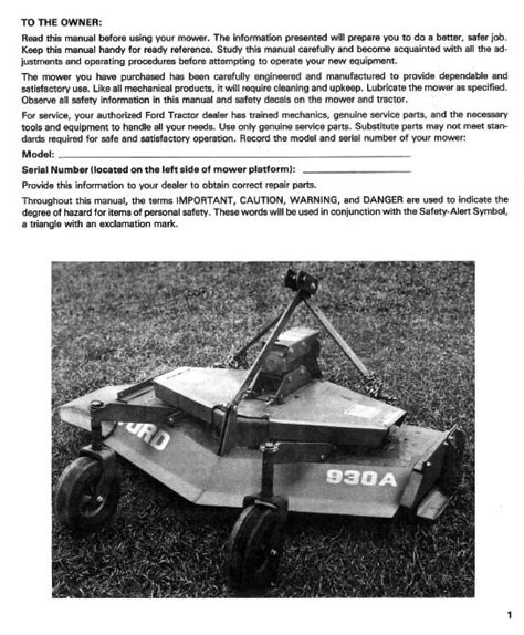 Ford finish mower gear box manual. - Mobile home manual by trail r club of america.