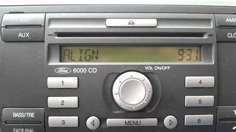 Ford focus 6000 cd stereo manual. - Manual completo de etiqueta nos negócios.
