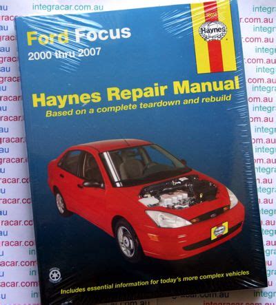 Ford focus repair manual fuel system. - Il manuale di compensazione 5a edizione.