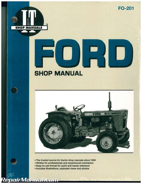 Ford fordson dexta major serial tractors shop manual wsm. - Ford new holland 8630 service manual.