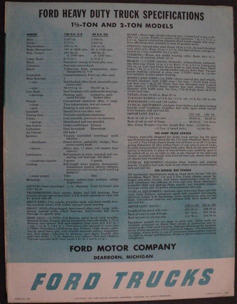 Ford heavy truck flat rate manuals. - Enciclopedia italiana di scienze, lettere ed arti.  appendice.