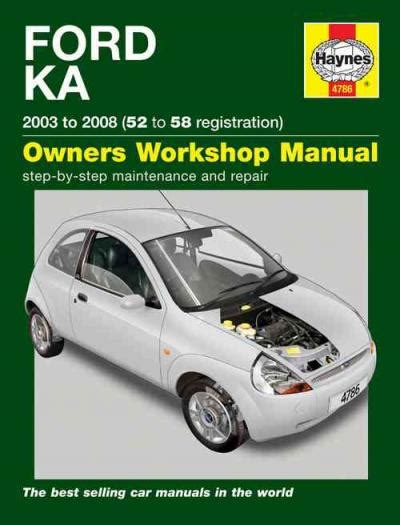 Ford ka service and repair manual 2003 to 2008. - Study guide for new mexico ladac exam.