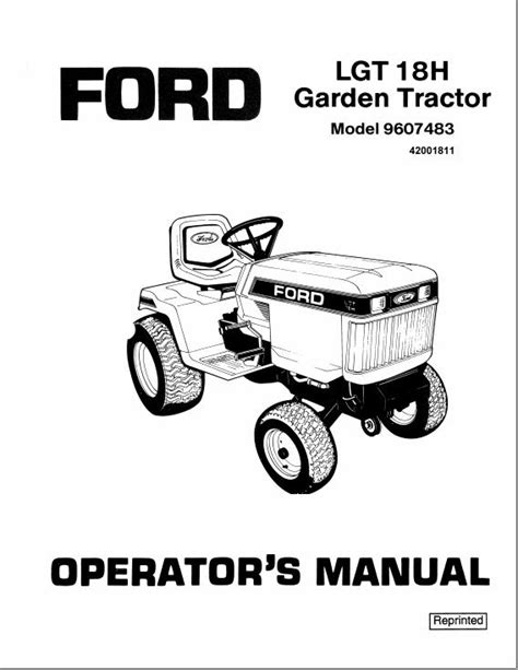 Ford lgt 18h mower deck manual. - Husqvarna lth 130 manual de servicio.