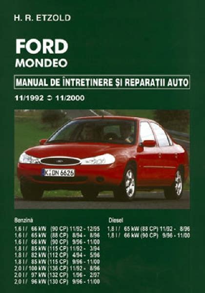 Ford mondeo 1992 2000 manuale di riparazione officina. - 1992 yamaha 40hp outboard repair manual.