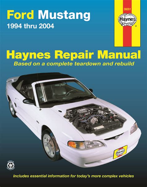 Ford mustang 1994 thru 2004 haynes manuals 2008 paperback. - Case wx145 wx165 wx185 excavator service manual.