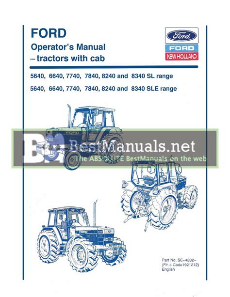 Ford new holland 8340 service repair improved manual 1492 pages. - Murray select 42 riding mower manual.