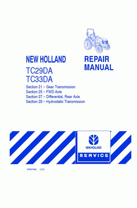 Ford new holland tc33da service manual. - Komatsu excavator pc200en pc200el 6k pc200 service repair workshop manual.