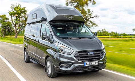 Ford nugget. Aug 28, 2023 · It uses a 2.5L Atkinson engine, an 11.8 kWh battery, and an electric motor to achieve 229 hp. Photo: Ford. The 2024 Ford Transit Custom Nugget Camper Van is available to order from Ford dealers right now, and according to Autocar, “The Nugget is priced from €76,500 in Germany, suggesting an entry price of around £65,000 in the UK.”. 