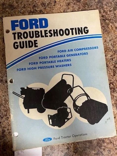 Ford portable generators trouble shooting guide service manual. - 2005 2006 kawasaki ninja zx 6r zx636 manuale di riparazione.