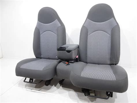 1996 Ford Ranger Seat Covers. Select Another Vehicle ... If you have a 60/40 split bench, the basic set is both bottoms and both backrests. ... Seat Style 22. This is a 60/40 split bench with built on, Non adjustable headrests and a fold down console/armrest. Price $289.99.. 