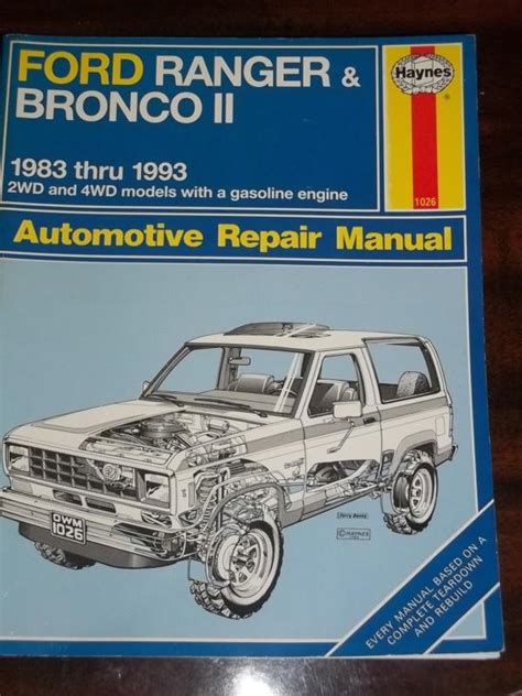 Ford ranger und bronco ii autoreparaturhandbuch 1983 1993 2wd und 4wd modelle mit benzinmotor autoreparaturhandbuch. - Slægtsbog for efterkommere efter peder sørensen (ladefoged), gårdejer i vejlby sogn, født 1791.