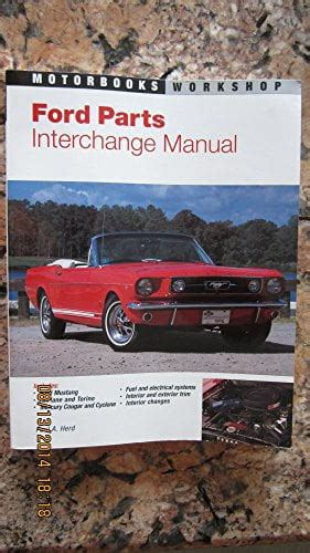 Ford ricambi interscambio manuale 1959 1970 mustang fairlane torino e mercury cougar e officina di libri a ciclone. - Cub cadet 1050 kw service manual.