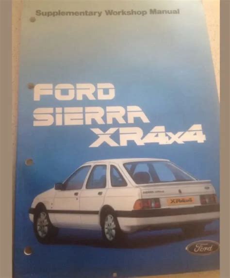 Ford sierra manual de servicio xr4x4. - Guidelines for classroom observations the special.