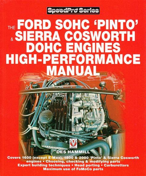 Ford sohc pinto sierra cosworth dohc engines high performance manual. - Solutions manual thermodynamics engel 3rd edition.