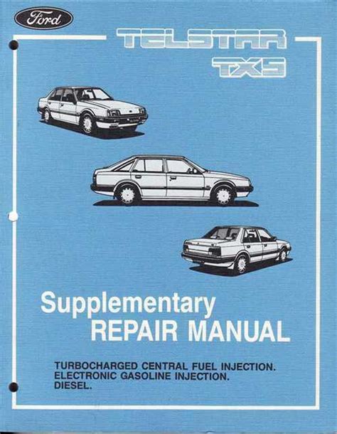 Ford telstar 2 5 v6 workshop manual. - 2001 nissan pathfinder r50 fsm factor service repair manual.