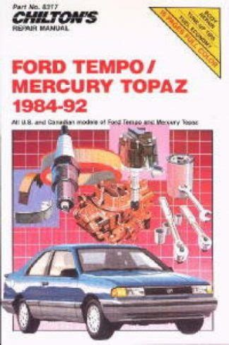 Ford tempo service and repair manual. - Kyocera fs 1040 fs 1060dn laser printers service repair manual parts list.