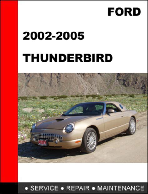 Ford thunderbird 2002 2005 service repair manual. - Curso todo en 1 adultos 1 cd.