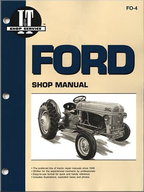 Ford tractor service manual it s fo44. - Américo vespucci e o nome da américa..
