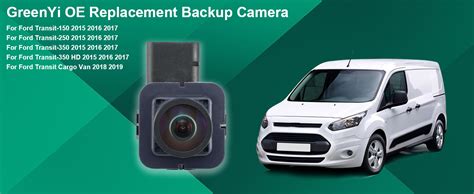 Ford transit backup camera replacement.  After replacing the guidelines no lon...