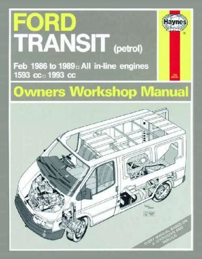 Ford transit mk4 petrol workshop manual. - Schrijver op zoek naar zijn figuren..