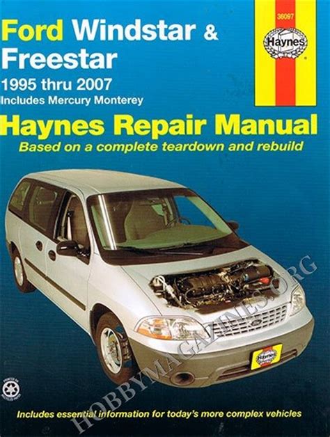 Ford windstar freestar 1995 thru 2007 service repair manual. - Influencia de la hidrovia paraguay-paraná en el desarrollo nacional.