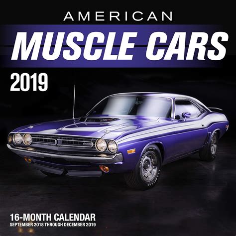 Read Ford Mustang 2019 16Month Calendar September 2018 Through December 2019 By Editors Of Motorbooks