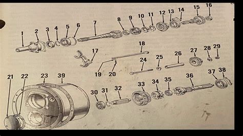 Fordson Super Major Gearbox Diagram