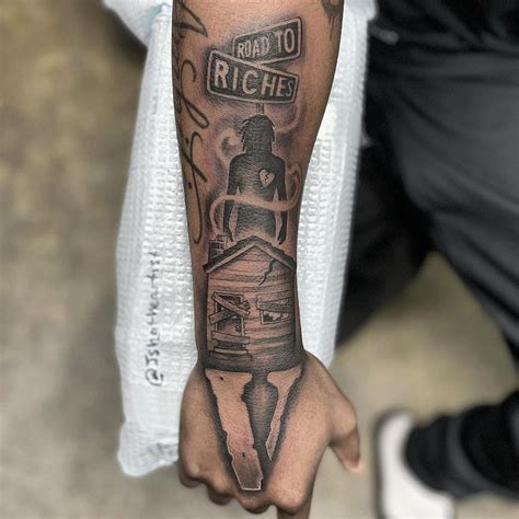 Forearm tattoos hood. Dec 6, 2023 - Forearm Freestyle Hood Tattoo Designs: Tattoos have been an essential form of self-expression and cultural expression for centuries, and the a 