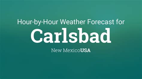 Forecast carlsbad. Things To Know About Forecast carlsbad. 