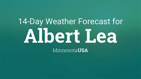 Forecast for albert lea mn. You can find the most accurate forecasts for Albert Lea here. You can find accurate Albert Lea weather forecasts on the 15-day, 20-day and 90-day pages. You can also access today's weather and tomorrow's weather forecast. Weather forecasts for today and tomorrow are shown in detail every hour. Albert Lea weather details; You can access it by ... 