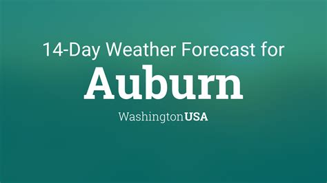 Forecast for auburn wa. Things To Know About Forecast for auburn wa. 