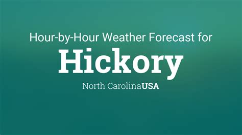 Forecast for hickory nc. Local Forecast Office More Local Wx 3 Day History Hourly Weather Forecast. ... Hickory NC 35.74°N 81.33°W (Elev. 1148 ft) Last Update: 6:38 pm EDT May 13, 2024. 