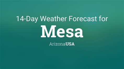 Forecast mesa az. Things To Know About Forecast mesa az. 