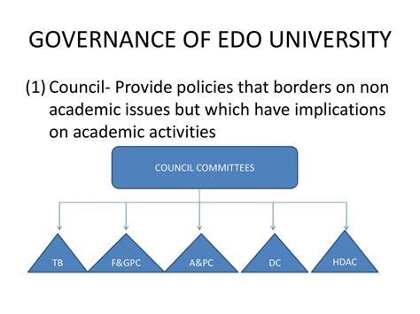 Foreign Policy and its Instruments - Edo University, Iyamho