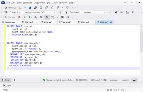 Foreign key postgresql create table. users (id) MATCH SIMPLE ON UPDATE NO ACTION ON DELETE NO .