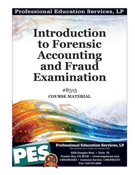 Forensic Accounting And Fraud Examination Solution
