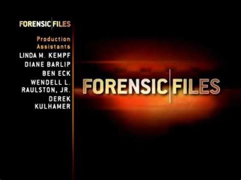 Forensic Files Credits Theme Song - YouTube