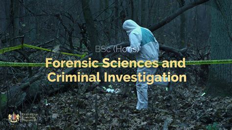 Forensic Science BSc (Hons) - Coursefindr