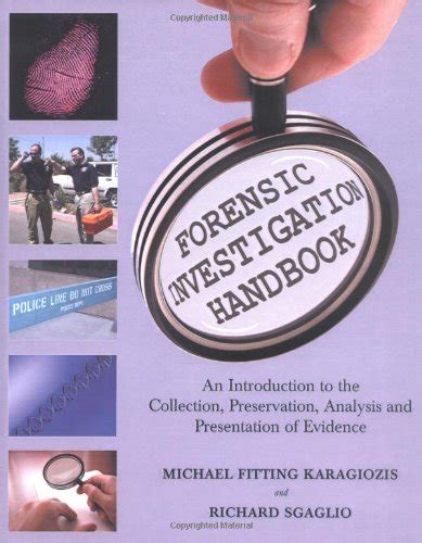 Forensic investigation handbook an introduction to the collection preservation analysis and prese. - Marelli 1 6 mpi service manual.
