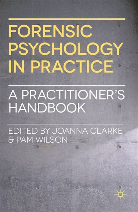 Forensic psychology in practice a practitioners handbook. - Seminário sobre separação de poderes e o papel dos parlamentos na consolidação da demo[c]racia.