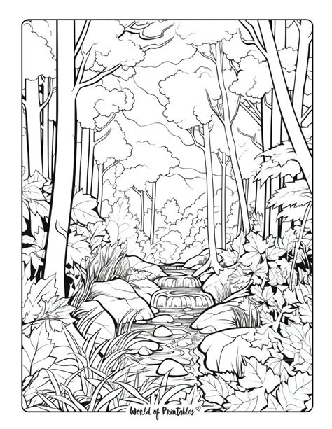 Picnic Coloring Page