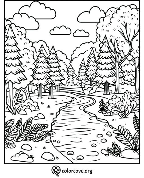 Winter Hat Coloring Sheet