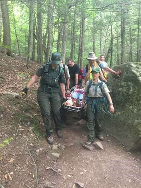 Forest Rangers rescue two injured hikers in Essex County