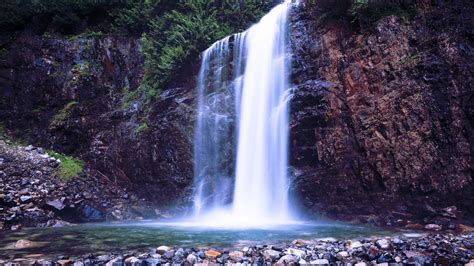 Forest Waterfall Sounds for Relaxing White Noise Nature