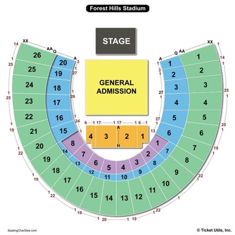 View all general admission 2 seating chart with seat views. Forest hills stadium in forest hills Web forest hills stadium seating chart and seating map for all upcoming events. Web for example seat 1 in section 5 would be on the aisle next to section 4 and the highest seat number in section 5 would. Web jungle seating chart ar forest hills stadium..