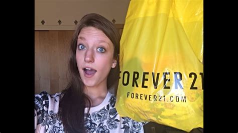 Forever 21 Haul ( Spring clothing haul ) - YouTube