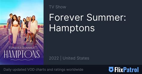 Forever Summer: Hamptons Similar TV Shows • FlixPatrol